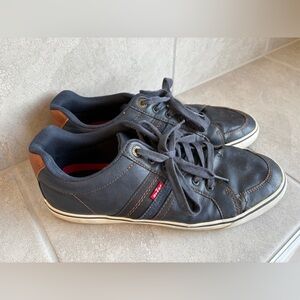 Men's Levi's Navy Blue Casual Sneaker Shoes size 10